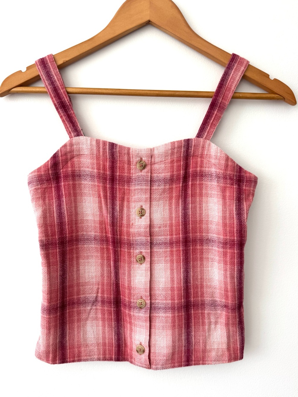 Abercrombie plaid tank top size 13 / 14